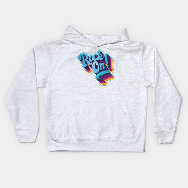 Rock on Kids Hoodie by BOEC Gear